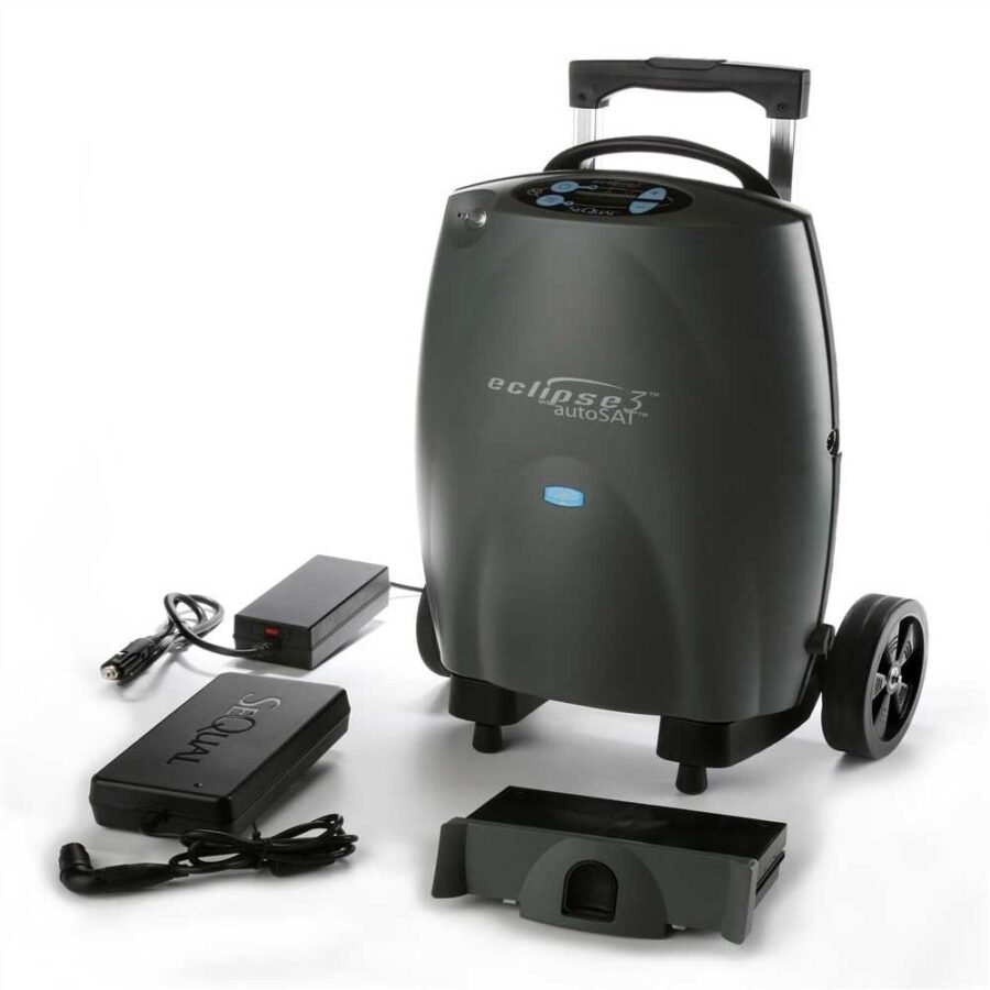 CAIRE Sequal Eclipse 5 portable oxygen concentrator | Marcroft Medical