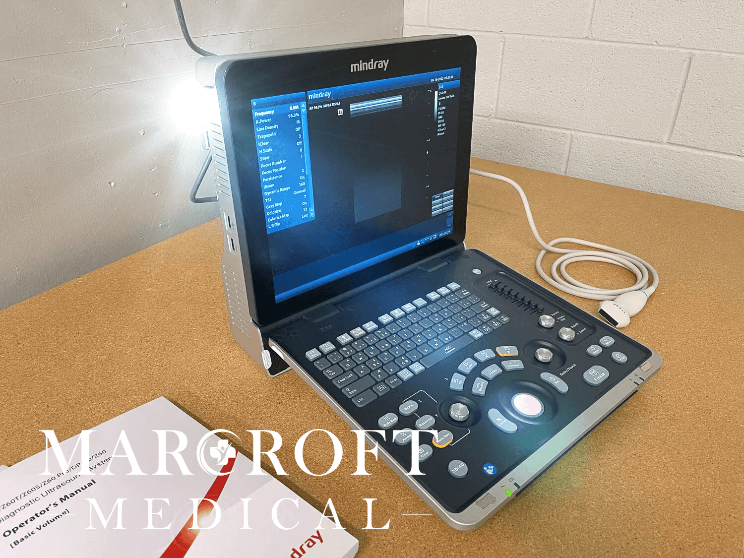 Mindray Z60 Portable Diagnostic Ultrasound System | Marcroft Medical